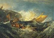 Joseph Mallord William Turner The shipwreck of the Minotaur, Germany oil painting artist